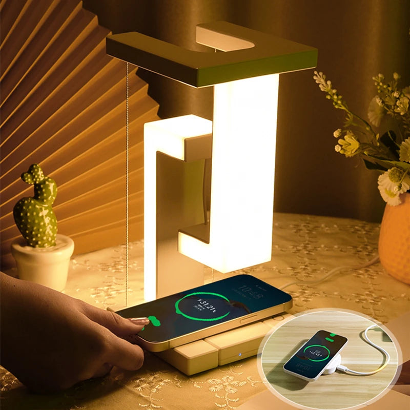 FloatCharge™10W Wireless Lamp for Bedroom/Office